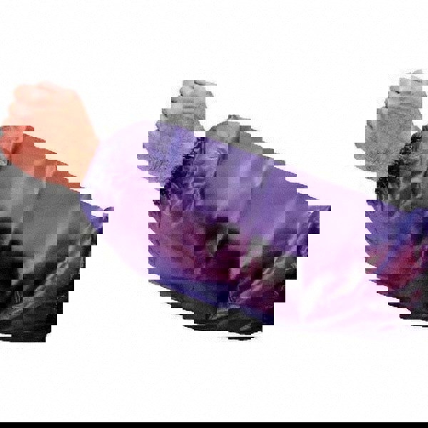 Cut & Puncture-Resistant Sleeves: Size L, PVC, Blue